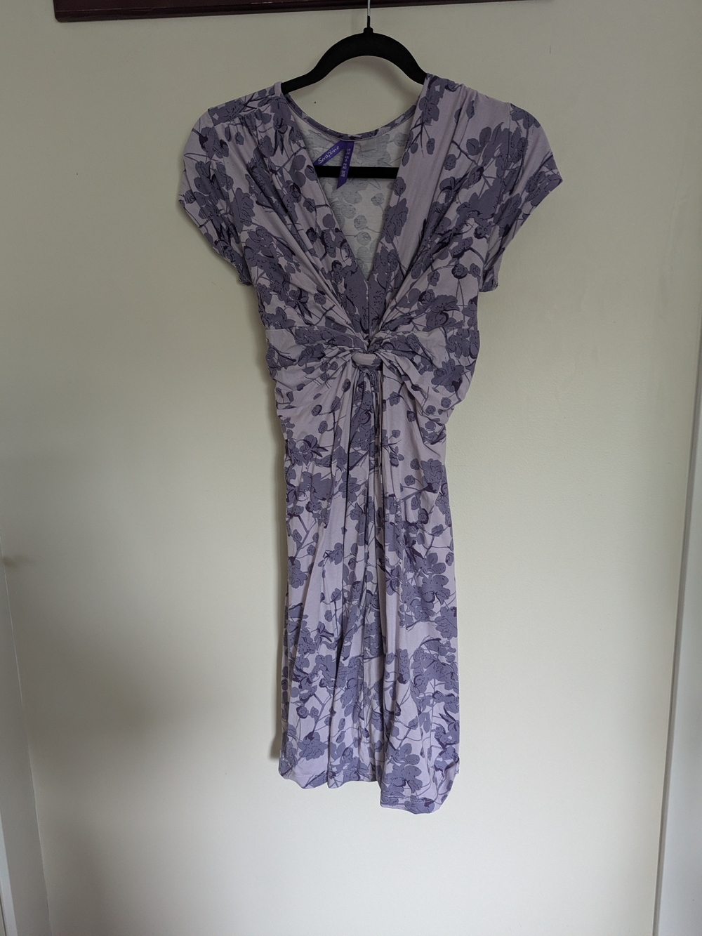 Seraphine Lavender Maternity Dress